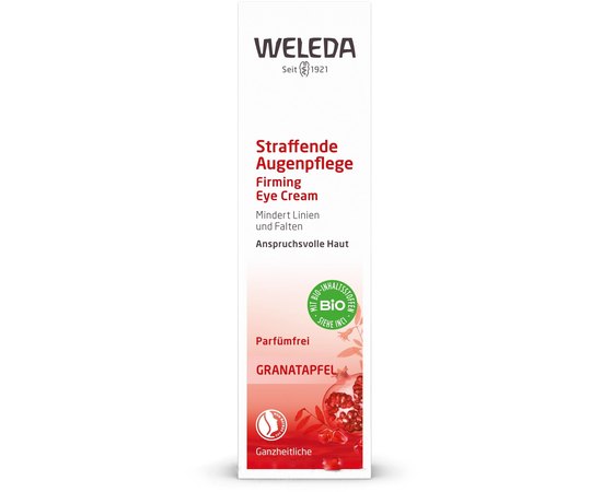 Гранатовый крем-лифтинг для кожи вокруг глаз Weleda Granatapfel Straffende Augenpfleg, 10 ml, изображение 2