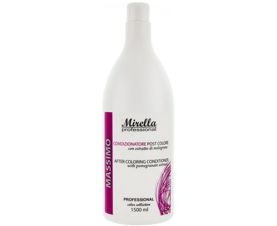 Кондиционер для волос после окрашивания Mirella Professional After Coloring Conditioner, 1500 ml