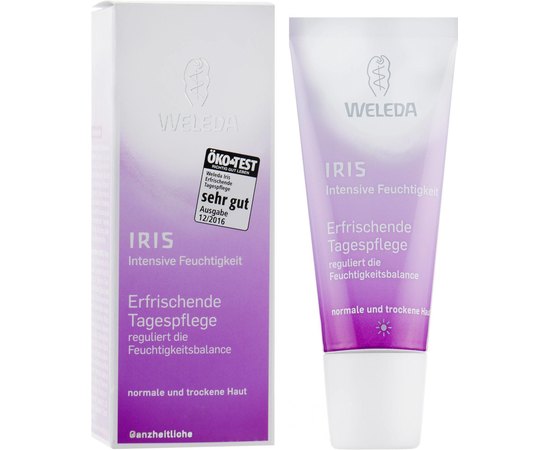 Крем легкий ирисовый увлажняющий Weleda Iris Erfrischende Feuchtigkeitspflege, 30 ml, изображение 2
