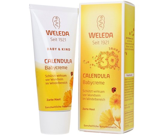 Крем от опрелостей Weleda Calendula Babycream, 75 ml, изображение 2