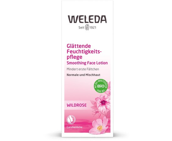Weleda Wildrosen Gl?ttende Feuchtigkeitspflege Рожевий розгладжує легкий крем, 30 мл, фото _ab__is.image_number.default