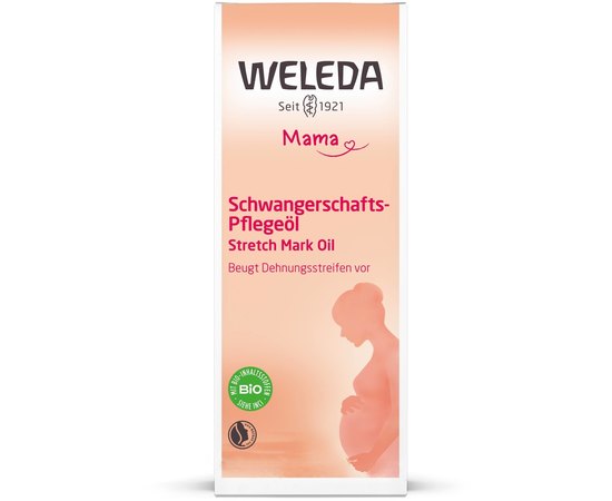 Weleda Schwangerschafts-Pflege?l Масло для профілактики розтяжок, 100 мл, фото _ab__is.image_number.default