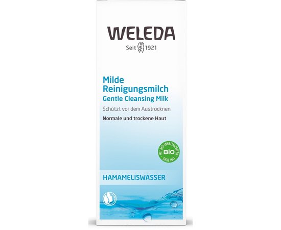 Молочко для лица нежное очищающее Weleda Milde Reinigungsmilch, 100 ml, изображение 2