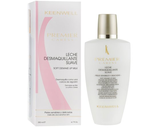 Мягкое молочко для снятия макияжа Keenwell Premier Soft Demake Up Milk, изображение 2