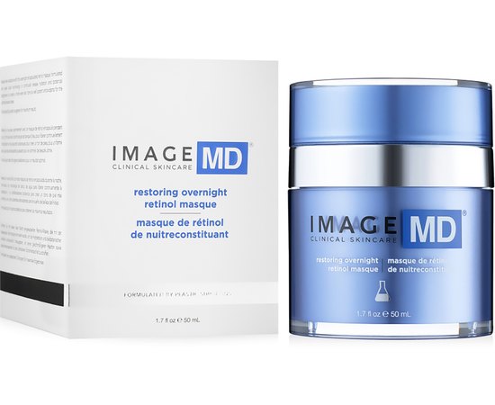 Ночная маска с ретинолом Image Skincare MD Restoring Overnight Retinol Masque, 50 ml, изображение 2