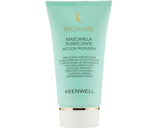 Keenwell Biopure Purifying Mask Очищаюча маска глибокої дії для жирної шкіри, 60 мл, фото 