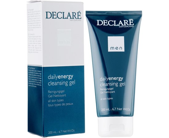 Очищающий гель для мужчин Declare Cleansing Gel for man, 200 ml, изображение 2
