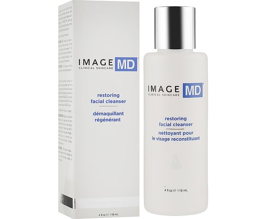 Очищающий гель с AHA Image Skincare MD Restoring Facial Cleanser, 118 ml, изображение 2