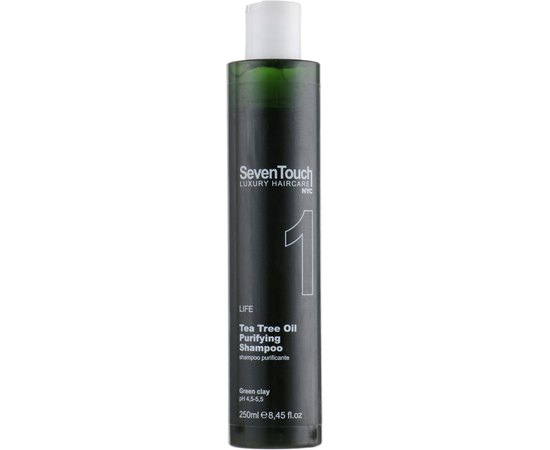 Очищающий шампунь с маслом чайного дерева Personal Touch Seven Touch Purifying Shampoo, 250 ml