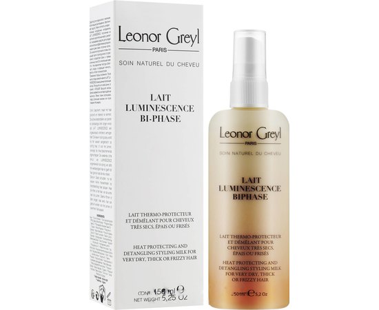 Освежающий тоник для волос Leonor Greyl Lait luminescence bi-phase, 150 ml, изображение 2