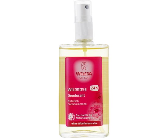 Розовый дезодорант Weleda Wildrose Deodorant, 100 ml