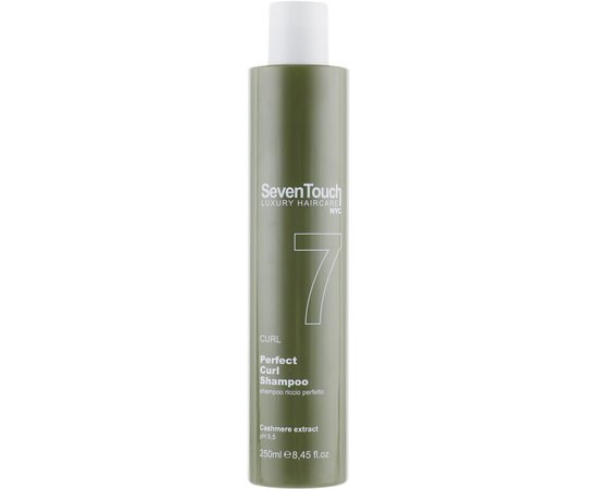 Шампунь для вьющихся волос с кашемиром Personal Touch Seven Touch Perfect Curl Shampoo, 250 ml