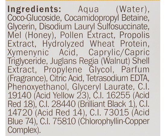Шампунь с медом, прополисом и цветочной пыльцой Natura House, 250 ml, изображение 3
