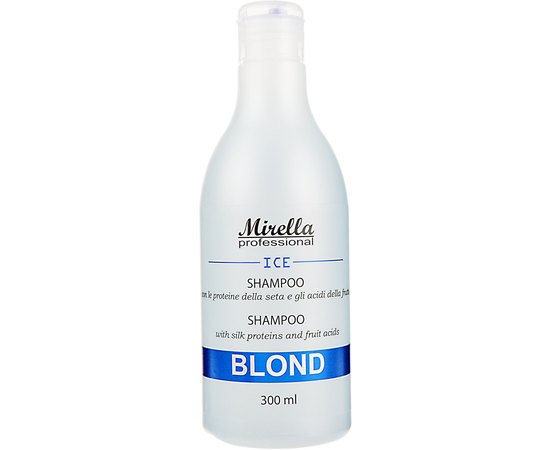 Шампунь для ледяных оттенков блонд Mirella Ice Your Blondesty Shampoo, изображение 4