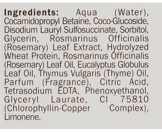 Шампунь с розмарином и эвкалиптом Natura House, 250 ml, изображение 3