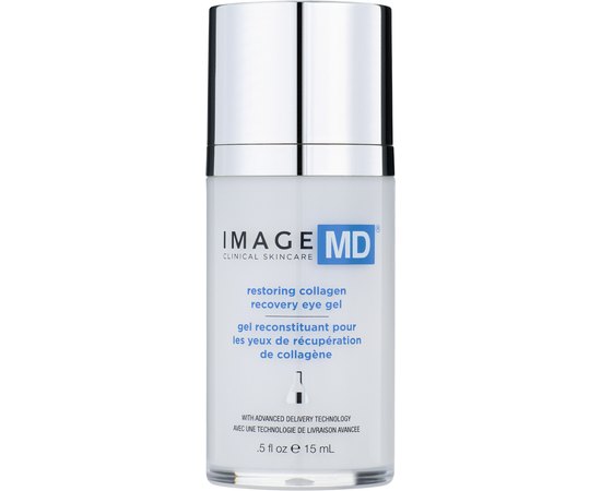 Восстанавливающий гель для век с коллагеном Image Skincare MD Restoring Collagen Recovery Eye Gel, 15 ml, изображение 2