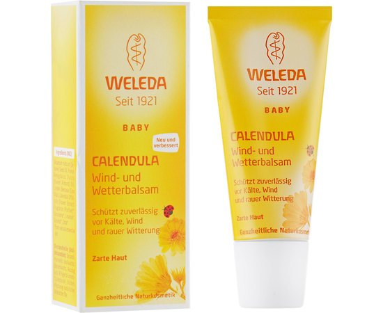 Weleda Calendula Wind-und Wetterbalsam Захисний бальзам від вітру і холоду, 30 мл, фото _ab__is.image_number.default