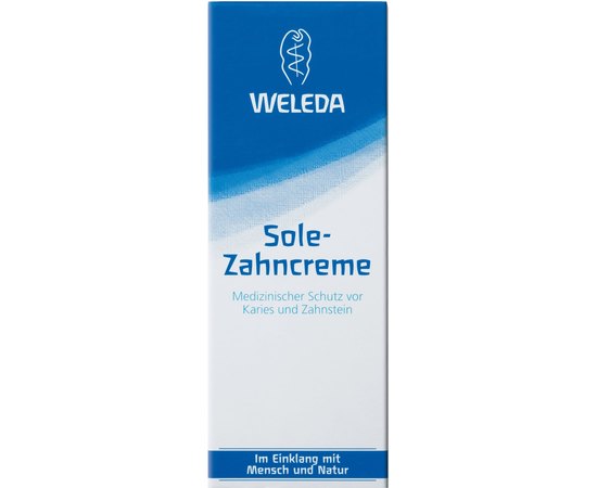 Зубная паста с минеральной солью Weleda Sole-Zahncreme, 75 ml, изображение 2