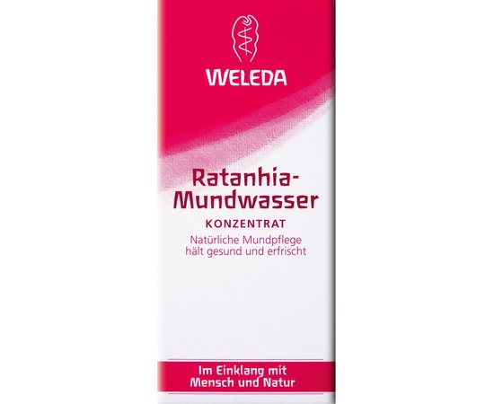 Зубной эликсир Ратания Weleda Ratanhia-Mundwasser, 50 ml, изображение 2