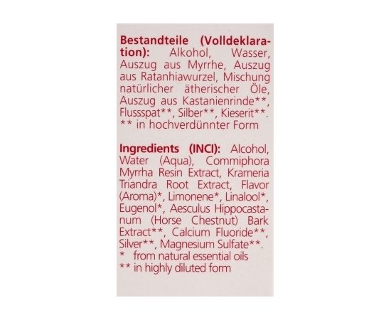 Зубной эликсир Ратания Weleda Ratanhia-Mundwasser, 50 ml, изображение 3