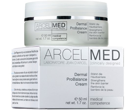 Jean D'arcel Dermal Pro Balance Cream Дермальний крем з лактобактеріями, 50 мл, фото 