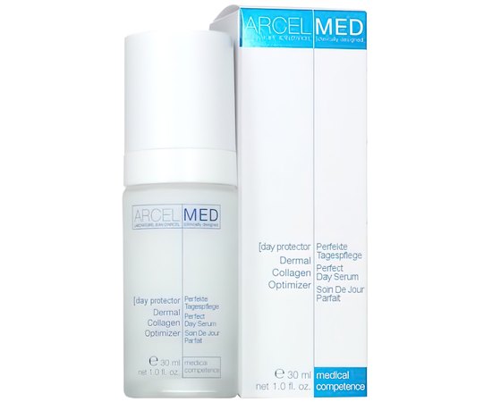 Дневная сыворотка дермальная для восстановления кожи Jean d'Arcel Dermal Collagen Optimizer day protector, 30 ml