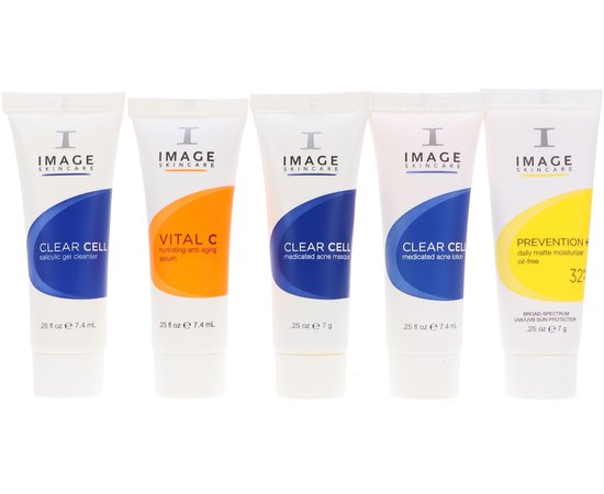 Дорожный набор косметики Image Skincare Clear Cell Trial Kit