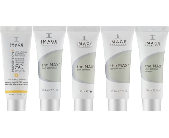 Дорожный набор косметики Image Skincare The Max Stem Cell Trial Kit, изображение 2