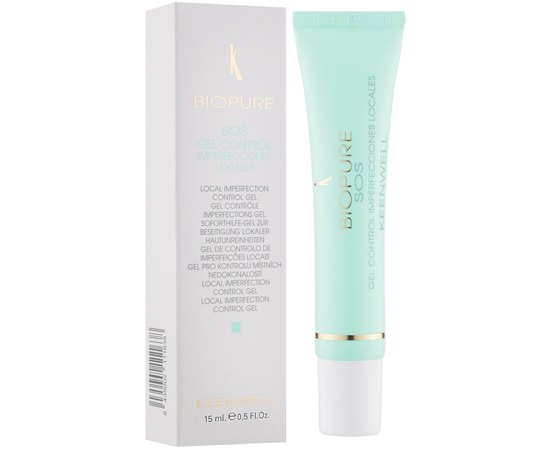 Keenwell Biopure SOS Local Imperfection Control gel Коригувальний SOS-гель для локального застосування, 15 мл, фото _ab__is.image_number.default
