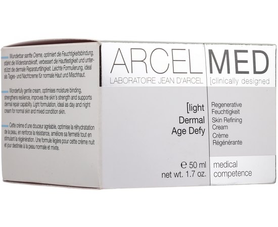 Крем дермальный антивозрастной увлажняющий 24 часа Jean d'Arcel Dermal Age Defy Light, 50 ml, изображение 2