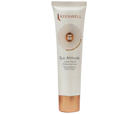 Крем для лица мультиактивный солнцезащитный SPF30/SPF50 Keenwell Multi-Protective Facial Cream, 60 ml, изображение 2