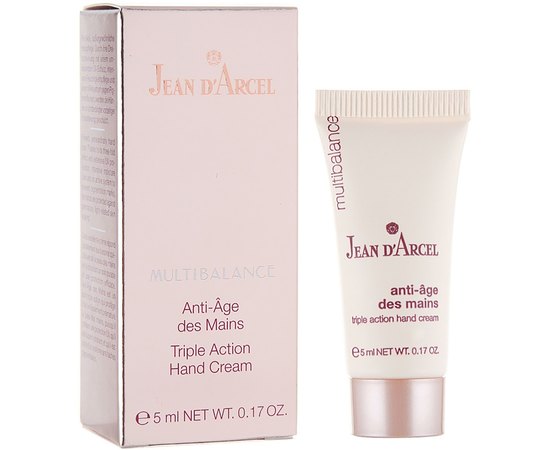 Jean d'Arcel Triple Action Hand Cream Крем для рук з потрійним ефектом, 75 мл, фото 