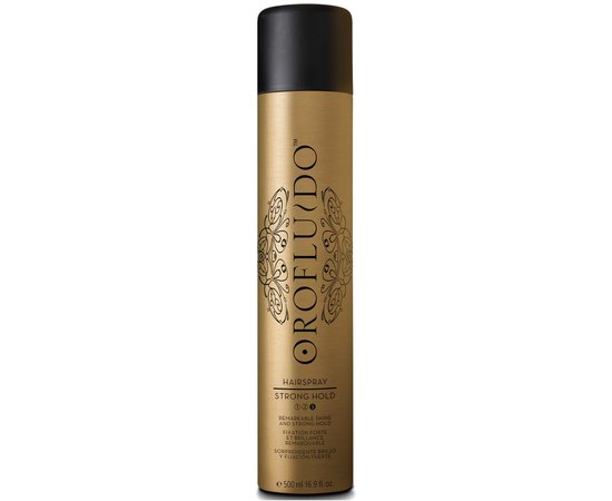 Лак для волос сильной фиксации Orofluido Strong Hold Hair Spray, 500 ml