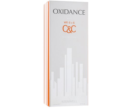 Мицеллярный лосьон с витаминами C+C Keenwell Oxidance Micelar Lotion 3x1 VIT. C+C+, 200 ml, изображение 2