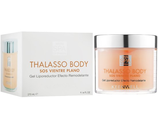 Моделирующий гель Плоский живот Keenwell Thalasso Body Flat Belly-Remodeling & Lipo Sos Gel, 270 ml, изображение 2 Моделирующий гель Плоский живот Keenwell Thalasso Body Flat Belly-Remodeling & Lipo Sos Gel, 270 ml, изображение 2