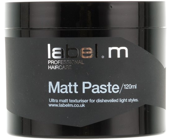 Паста матовая для волос Label.m Matt Paste, изображение 2 Паста матовая для волос Label.m Matt Paste, изображение 2