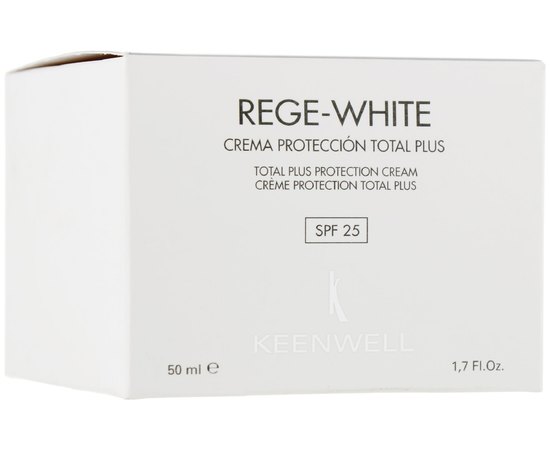 Keenwell Rege - White Total Plus Protection Cream SPF25 + Освітлюючий регенернірующій крем, 50 мл, фото _ab__is.image_number.default