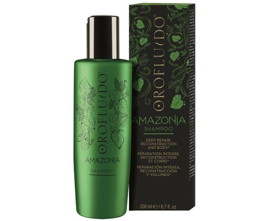 Шампунь для домашнего ухода Orofluido Amazonia Shampoo, изображение 2