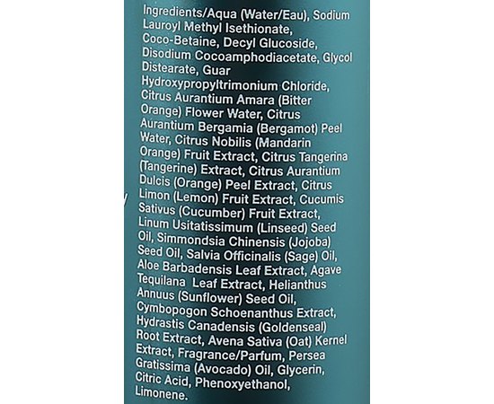 Шампунь для волос с цветком Апельсина Label.m Cleanse Organic Orange Blossom Shampoo, изображение 3