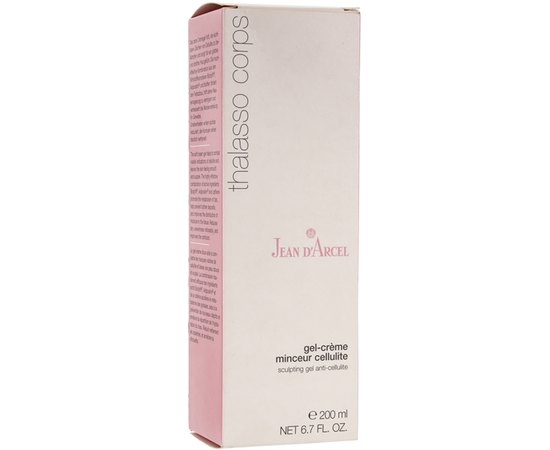 Антицеллюлитный гель-крем Jean d'Arcel Sculpting Gel Anti-Cellulite, 200 ml, изображение 2