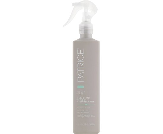 Двухфазный спрей увлажняющий для окрашенных волос Patrice Beaute Color Care Shea Butter Leave-in Treatment Mist, 300 ml