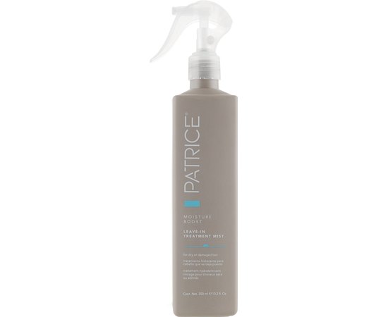 Двухфазный спрей увлажняющий для сухих и поврежденных волос Patrice Beaute Moisture Boost Leave-in-Treatment Mist, 300 ml