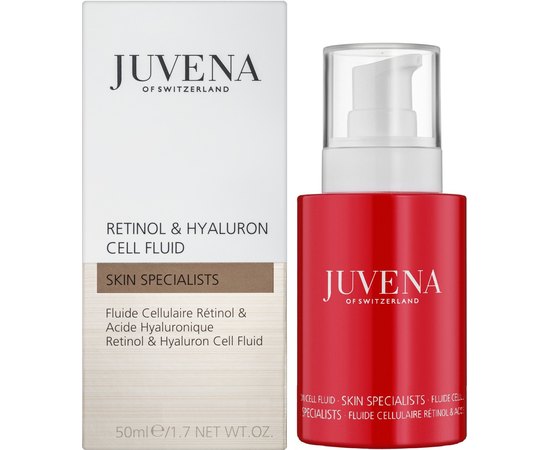 Флюїд з ретинолом та гіалуроновою кислотою Juvena Skin Specialists Retinol & Hyaluron Cell Fluid, 50 ml, фото _ab__is.image_number.default