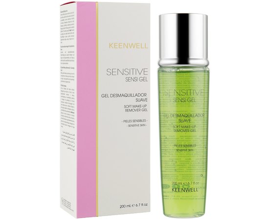 Гель для снятия макияжа Keenwell Sensitive Soft Make-Up Remover Gel, 250 ml, изображение 2