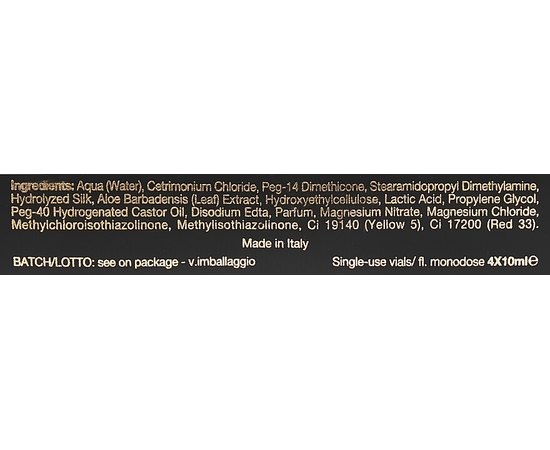 Горячее масло для волос Cosmofarma S.R.L JoniLine Classic, 4x10 ml, изображение 3