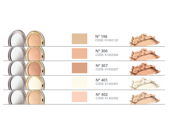 Keenwell Compact Face Powders Компактная пудра, 13 г, изображение 2