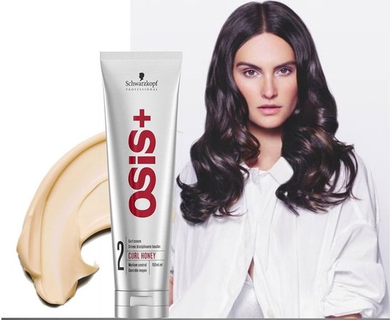 Крем для кудрей с ароматом меда Schwarzkopf Professional Osis Style Curl Honey, 150 ml, изображение 2