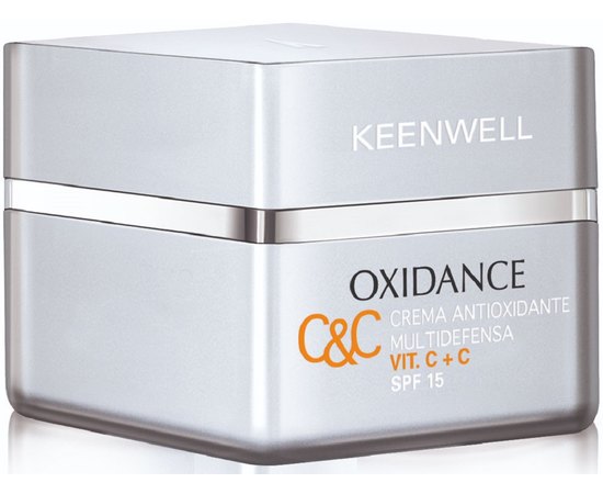Keenwell Oxidance Antioxidante Multidefense Day Cream VIT. C + C SPF15 Денний омолоджуючий Мультизащитний крем з вітамінами С + С, 50 мл, фото 