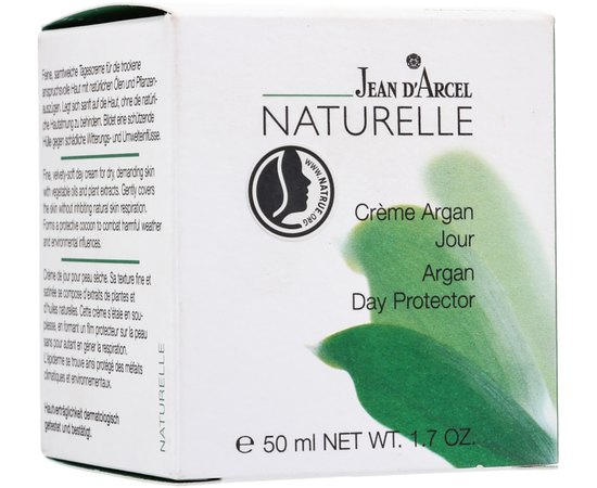 Крем дневной защитный с Аргановым Маслом Jean d'Arcel Creme Argan Jour, 50 ml, изображение 2