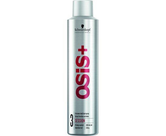 Лак для волос экстрасильной фиксации Schwarzkopf Professional Osis Fiinish Session Extreme Hold Hairspray, изображение 5